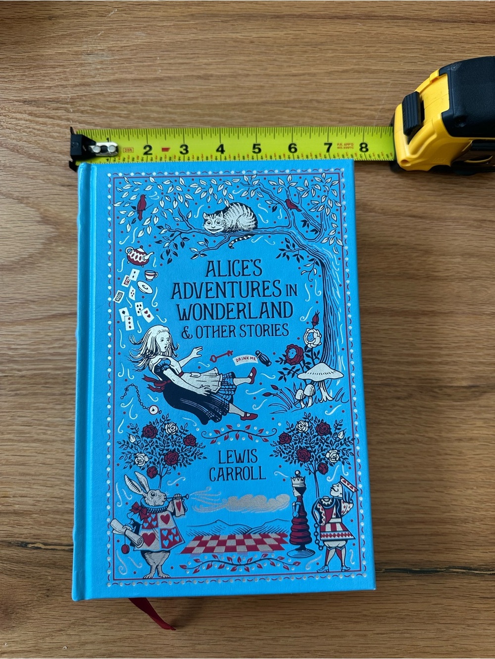 Alice's Adventures in Wonderland & Other Stories B&N - Blue Hardcover